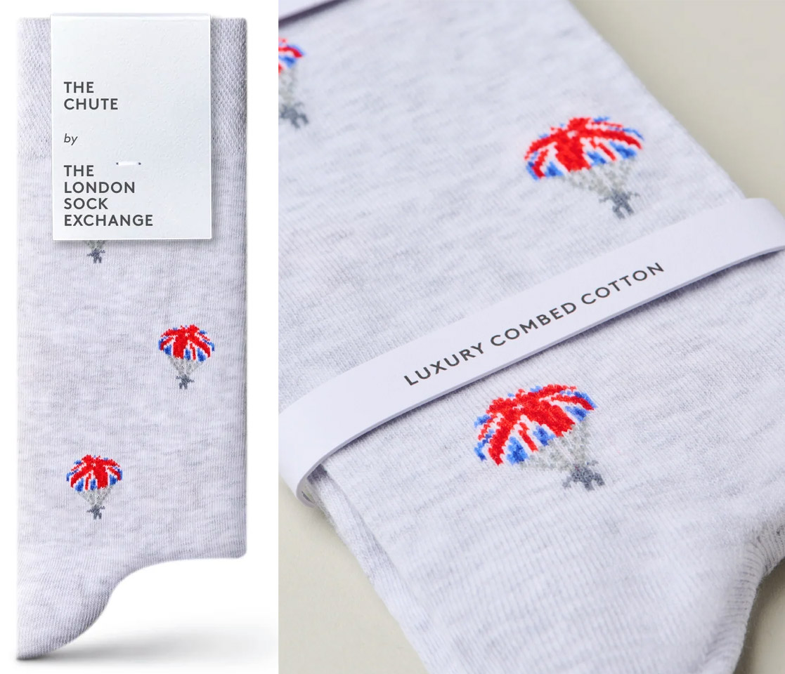 The Spy Who Loved Me sock giftbox by The London Sock Exchange The Chute
