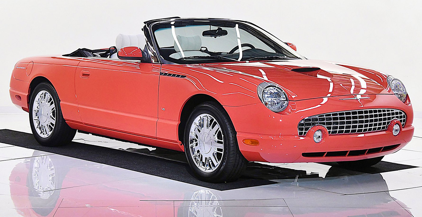 2003 Ford Thunderbird 007 Edition With Just 292 Miles Offered for Sale