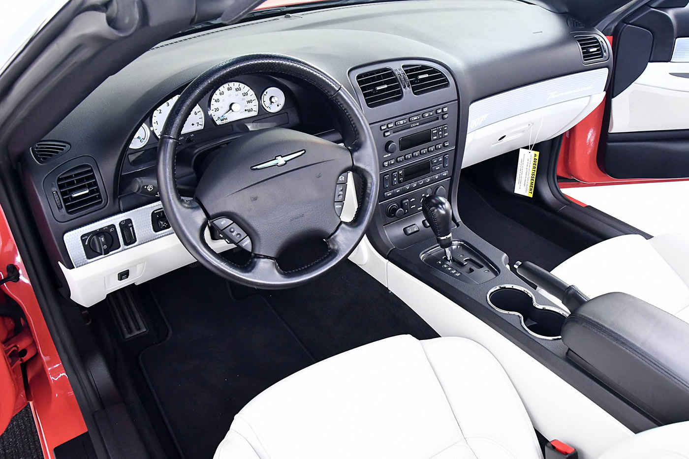 2003 Ford Thunderbird 007 Edition With Just 292 Miles Offered for Sale interior