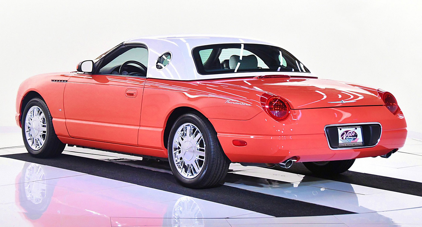 2003 Ford Thunderbird 007 Edition With Just 292 Miles Offered for Sale