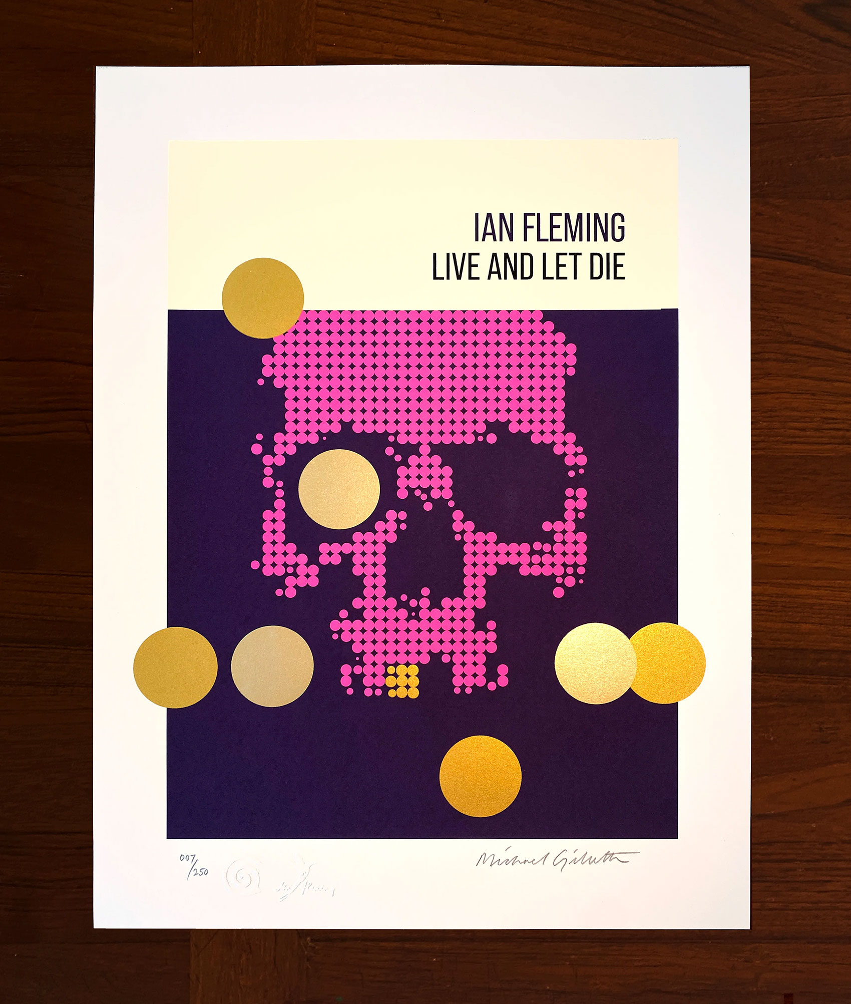 Bond Lifestyle Contest Win a Live And Let Die Screen Print