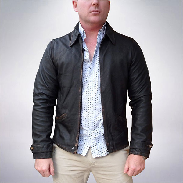 royale fimwear leather jacket levis james bond alternative