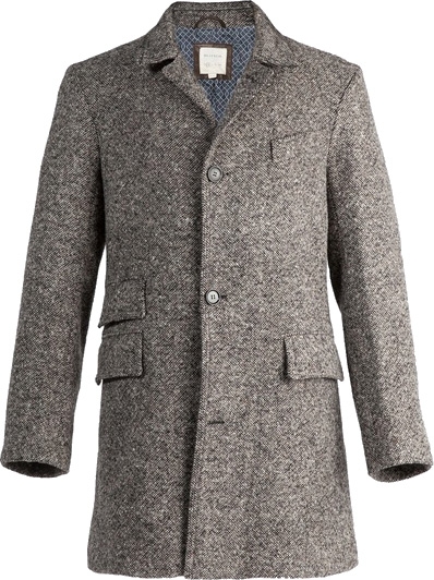 Billy Reid Bond Canvas Peacoat | WERD