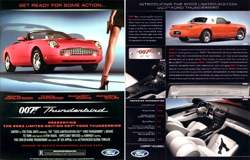 2003 Ford Thunderbird Limited Edition 007 | Bond Lifestyle