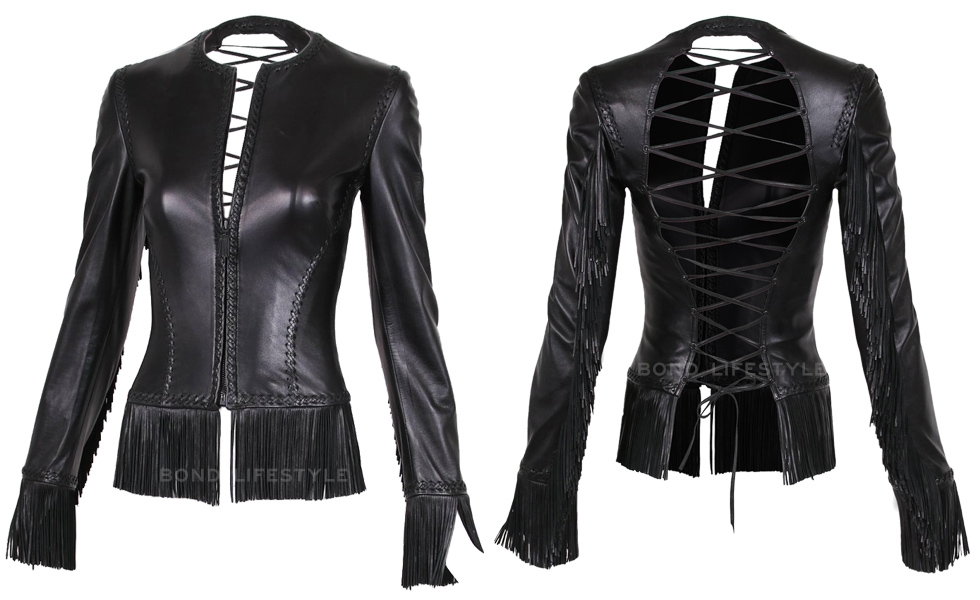 Gianni versace hot sale leather jacket