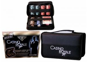 Plaques jetons poker Casino Royale neuves - James Bond chips - check the  details