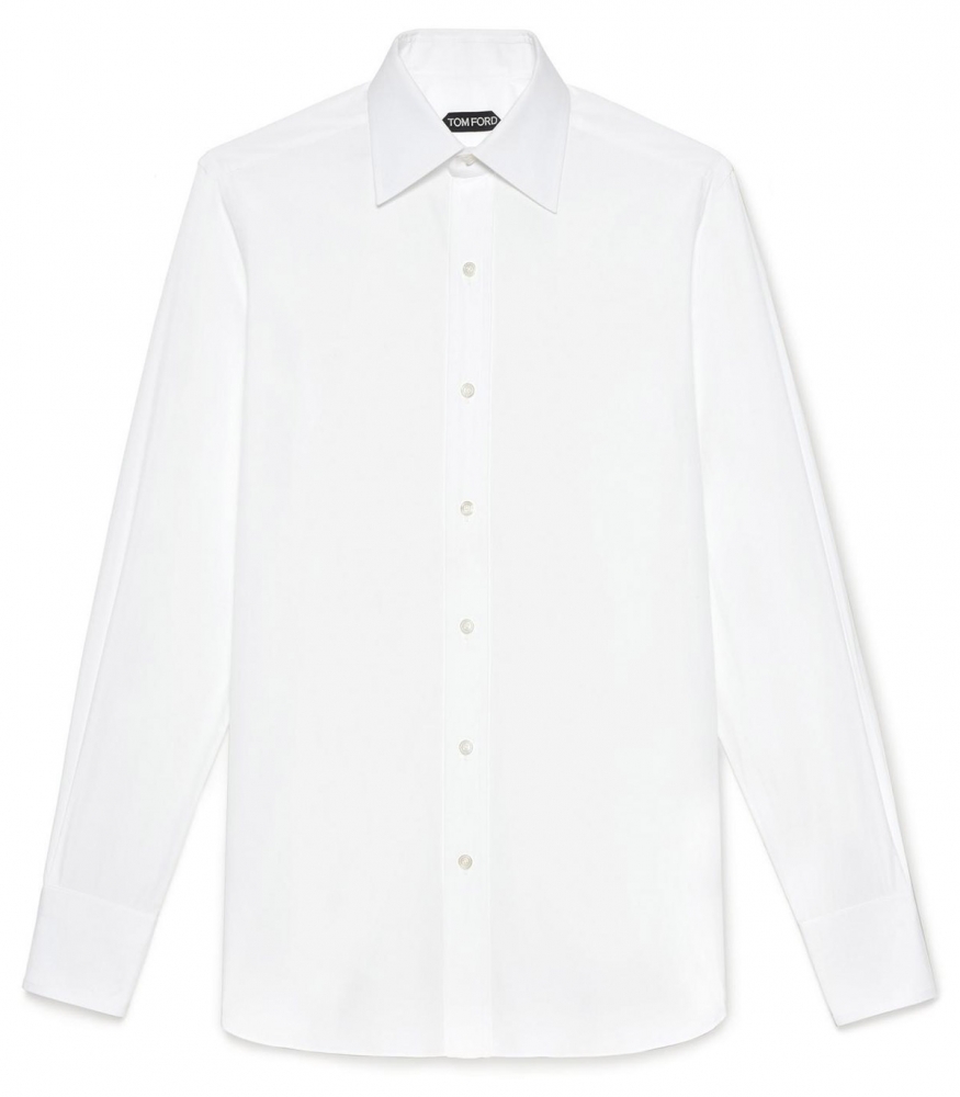 Tom ford white store dress shirt