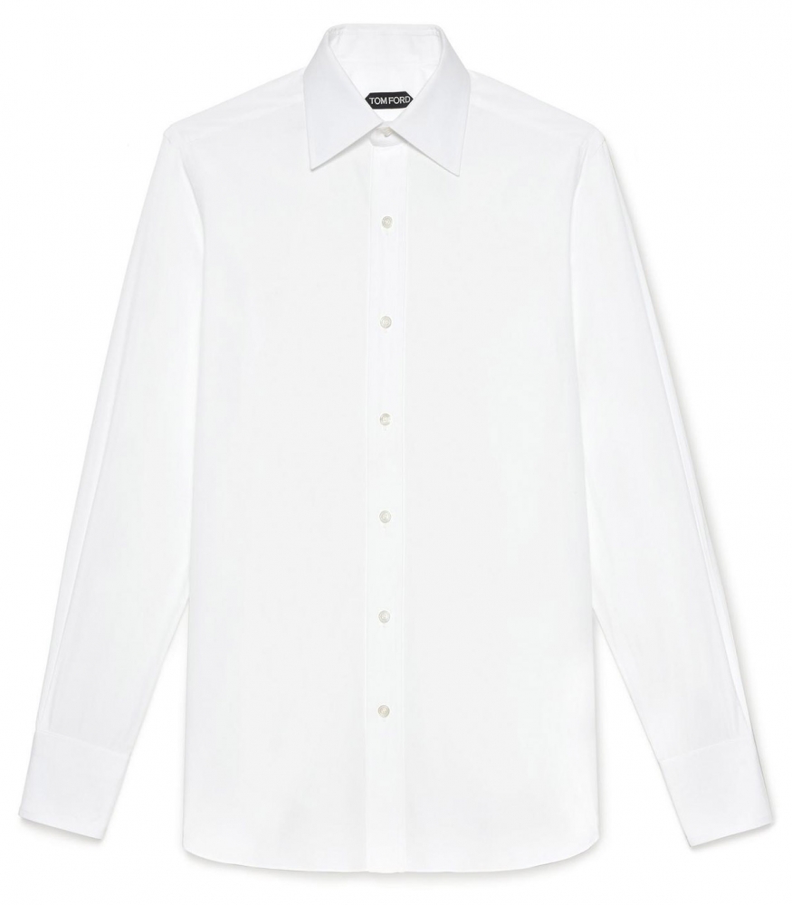 Tom Ford white dress shirt with cocktail cuff | Bond Lifestyle