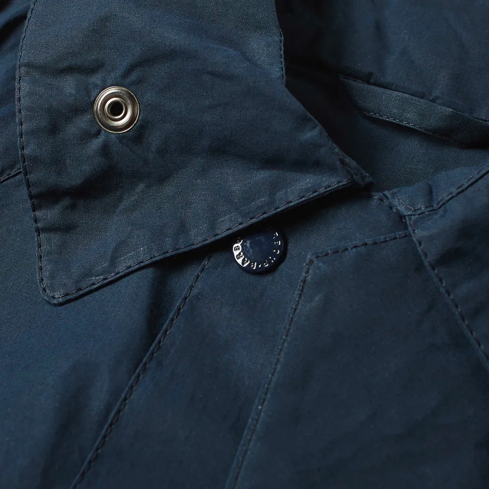 barbour engineered garments graham waxed cotton jacket