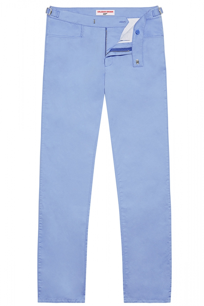 Blue Griffon tapered linen trousers | Orlebar Brown | MATCHES UK