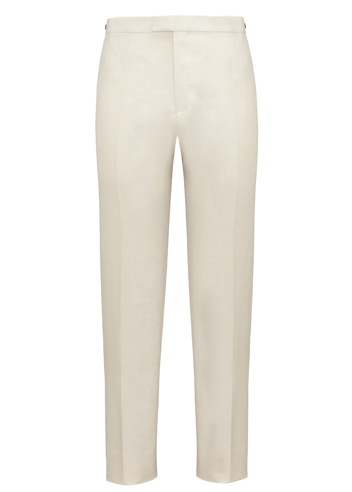 Anthony Sinclair Two-Piece Cream Linen Suit | Bond Lifestyle