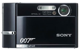 Sony 007 Edition Cyber-Shot DSC-T50b Digital Camera | Bond Lifestyle