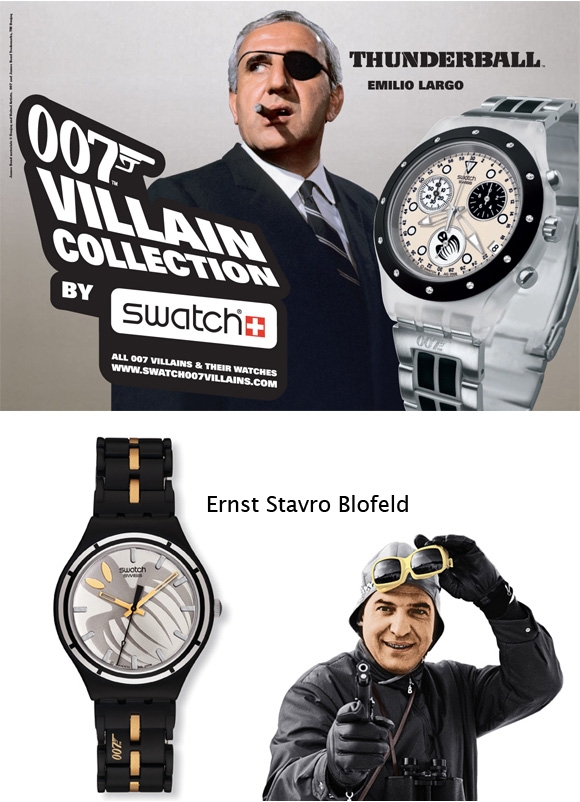 Swatch 007 Villain Collection | Bond Lifestyle