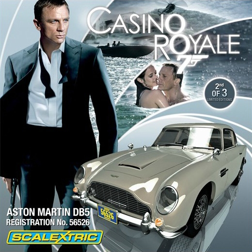 james bond scalextric casino royale