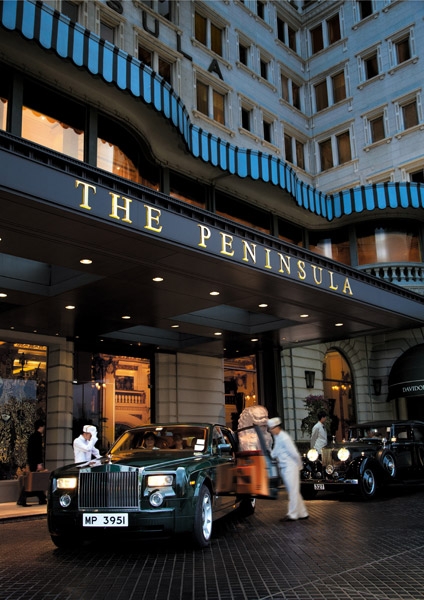 The Peninsula Hotel Hong Kong with Rolls Royce cars  Buy Sell or Upload  Video Content with Newsflare