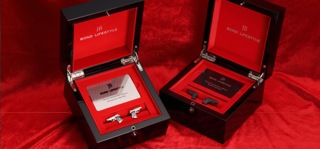 Bond Lifestyle 20 Year Anniversary Cufflinks
