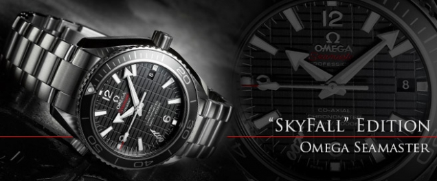 Omega Seamaster Limited SkyFall Edition revealed