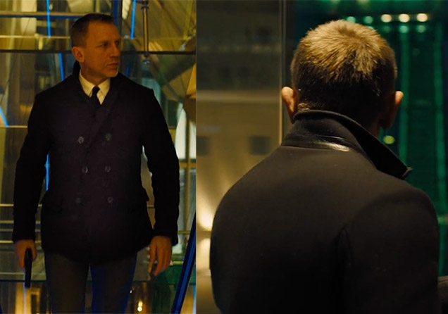 James bond 2025 peacoat spectre