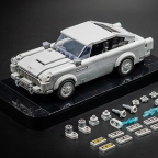 Fan-made LEGO Aston Martin DB5 with working gadgets