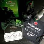 Heieneken SkyFall screening in Amsterdam