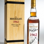 The Macallan 1962 bottle from SkyFall to be auctioned