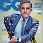 Christoph Waltz on British GQ cover